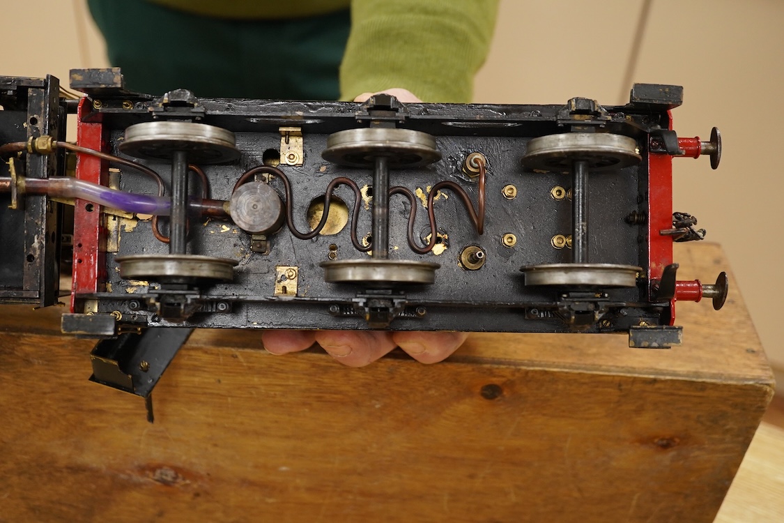 A Gauge One live steam BR Princess Royal class 4-6-0 tender locomotive, Princess Anne 46202, with spirit fired ‘Project’ type boiler with two working cylinders, the frames, wheels and Walshaerts valve gear originally bui